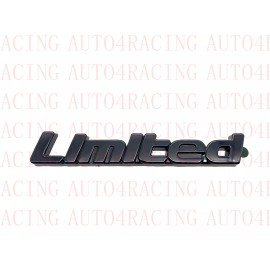 auto4racing Overlay Emblem Letter Gloss Black Emblem for Hyundai Elantra Limited 2021-2023
