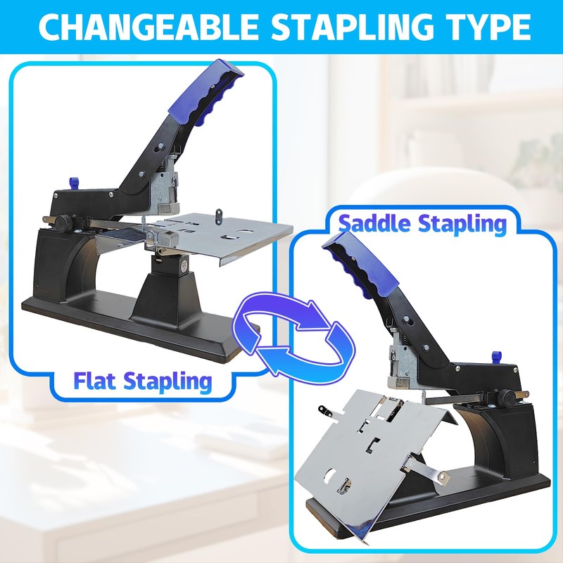 Rayson SH-03 Saddle Stapler/Heavy Duty Manual Stitch Stapler Can Saddle