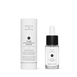 Pestle & Mortar 2% Pure Hyaluronic Acid Serum for face with Vitamin B5, Super-hydrating, Anti ageing, instantly plumps-up the skin, Reduces fine lines and wrinkles, Vegan & Cruelty-Free 15ml