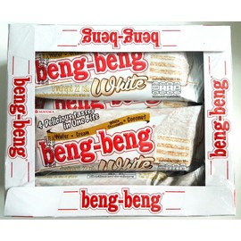 Beng Beng Wafer White 25g. (Pack12) 4 Delicious tastes in one bite