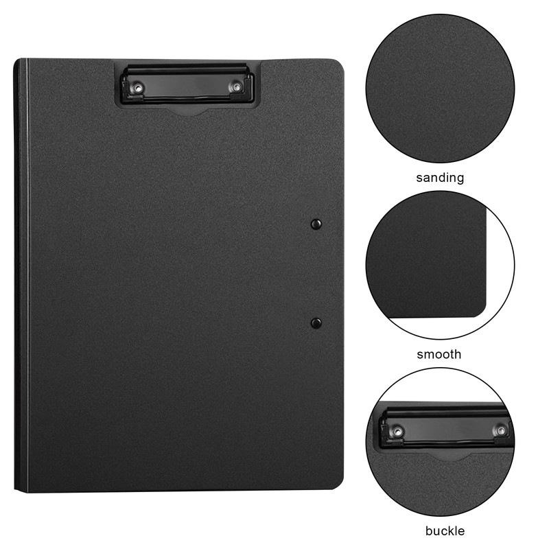 Ogetok A4 Foldable Clipboard, 360 Degree Cover Clipboard File Folder,