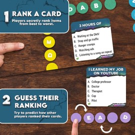 Change My Mind: for The Family – Standalone Family Friendly Edition - Hilarious Debate & Rank Game for Teens & Adults, Perfect for Parties, Family Game Nights, & Holidays. Ages 14+, 3-5+ Players