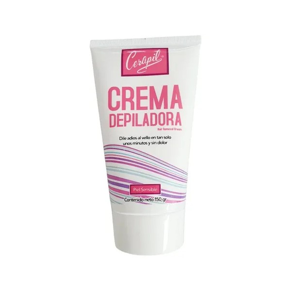 Crema Depiladora Cerapil Piel Sensible Para Cara Y Cuerpo