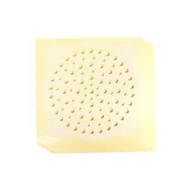 Drain Hair Collecting Sheet, 15 Pieces, 3.9 x 3.9 inches (10 x 10 cm), Hair Collecting Sheet, Hygienic, Disposable for Baths, Baths, Drains, Easy Cleaning, A-ITEM