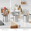 ZORGONS Stainless Steel Utensil Holder for Counter Top - 4.5''