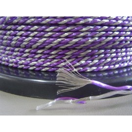 Cellot 16 Gauge Speaker Wire / Pure Copper Wire, Tin Wire, Twisted Tin Speaker Wire, Red, Purple / 셀로트 16게이지스피커선/순동선 주석선 트위스트주석스피커선 레드 퍼플