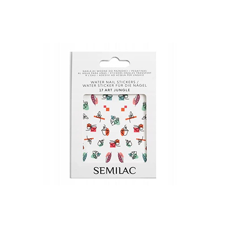 Semilac Nail Stickers 17 Art Jungle