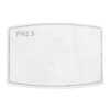 34pcs PM2.5 Activated Carbon Filter Face Mask Breathing Insert Mask