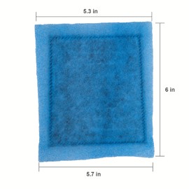 Yingti Fish Tank Filters, Aquarium Filter Cartridge for 20-40/30-60 Gallon Fish Tank Power Filter Cartridge Replacement for EZ-Change #3(10 Pcs)