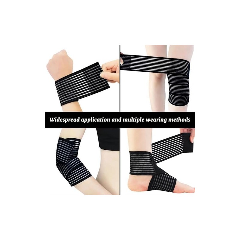 4 Pack Calf Compression Sleeve Men and Women,Elastic Calf Compression
