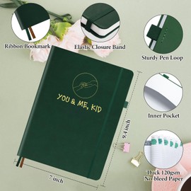 Just Between You and Me, Kid - A Back & Forth Journal Memory Book for Grown-Up & Kid, Adults & Kids to Strengthen Bond & Communication, Parent Child Journal with Interactive Prompt Questions, Gift for Girls Boys Age 6-12