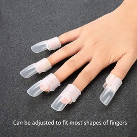 Nail Guard Set of 10 Manicure Guard Protective Clip Nail Cover Reusable