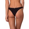 RELLECIGA Women's Swimwear Bikini Bottoms Brazilian Cut Bottom, black