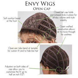 Sheila Wig Color DARK BROWN - Envy Wigs 7.5" Length Classic Bob Synthetic Stacked Neckline Capless Average Soft Layers Womens Short Peluca Bundle MaxWigs Hairloss Booklet