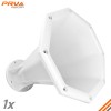 PRV Audio 1x PRV Audio WGP22-50X WHITE 2" Exit Waveguide