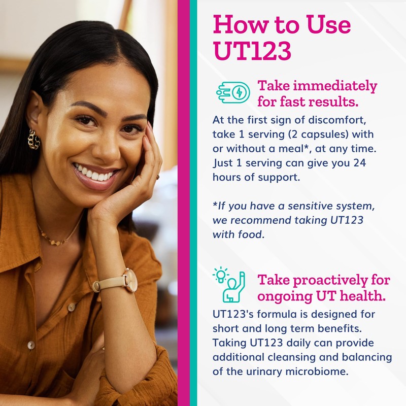 Just Thrive UT123 - Supports Urinary Tract Health for Women