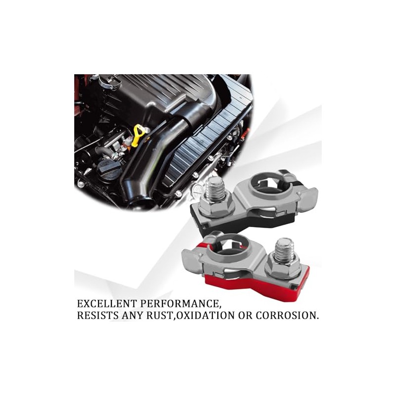 Msyuusr - Terminales de batera de coche para Nissan, terminal