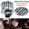 MOCNT 2 Stück Auto Luftfilter 12mm Auto Luftansaugfilter Universal Turbo