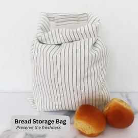 Shinenut Reusable Bread Bags with Bowl and Jar Cover for Sourdough Bread Proofing Storage