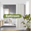 White Tension Curtain Rod 51-165In, Long Adjustable Tension Rods No