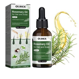Hair and Scalp Care Rosemary Oil, 50ml Hair Care Oil, Hair Care Strengthening Oil, Deeply Moisturizing Hair Oil, Suitable for All Hair Types