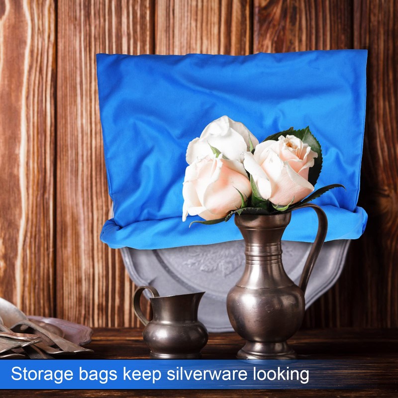 Oudain Silver Storage Bag 24 x 30 Inch Zippered Anti