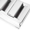2PCS Car Tail Light Trim Frame Electroplating Bright Glossy Rust