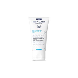 Isispharma neoTONE Gel 150 ml Gel de limpieza para pieles con problemas de hiperpigemantación, efecto con microesferas para ayudar en proceso de exfoliación