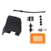 Trimmer Air Filter Cover Kit ABS Rubber Good Wear Resistance