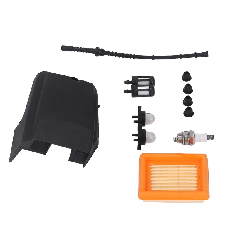 Trimmer Air Filter Cover Kit ABS Rubber Good Wear Resistance