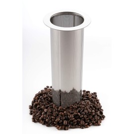 REPLACMENT FILTER ONLY - Cold Brew Filter for 1 Gallon Mason Jars, Stainless-Steel Ultra Fine Mesh, Reusable Replacement Brewing Accessory, Supports Fresh Tea | Original Grind Co.