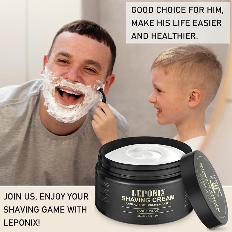 Shaving Cream - 250g - Luxury Large Size Shaving Cream