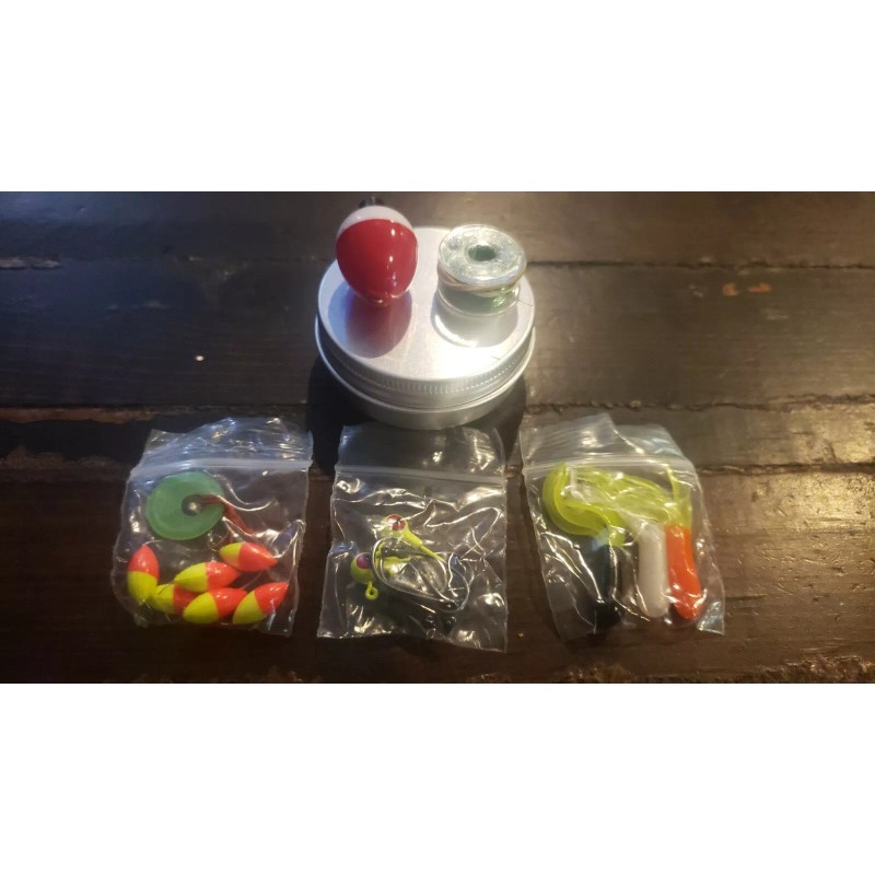 SOS-Survival kits Emergency Survival Fishing Kit Micro Silver