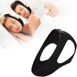 2 PCS Airflow Jaw Strap, Airflow Chin Strap, Air Flow Jaw Strap, Breathable Stop Snoring Chin Strap, Adjustable Chin Sleep Strap to Keep Mouth Closed for Men and Women