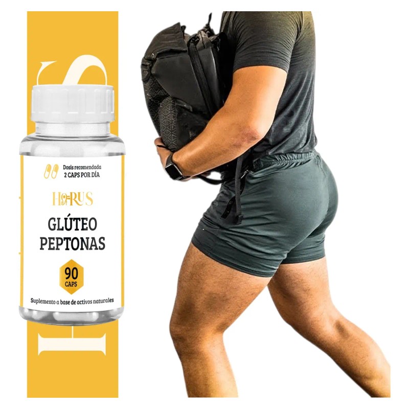 Suplemento Peptonas Crecimiento Muscular Glúteos 90cap Horus Sin Sabor