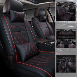 Geartronics For Toyota RAV4 Front+Rear Car Seat Covers 5-Seats Protector Leather Full Set