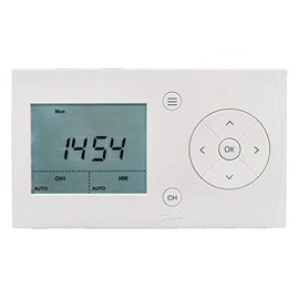 Danfoss Central Heating Programmer, White, 155 x 90 x 30mm