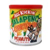 KICKIN’ Jalapeno Cheddar Peanuts – 4.2oz - Ultimate Gourmet Gift Peanuts - Try if you dare!