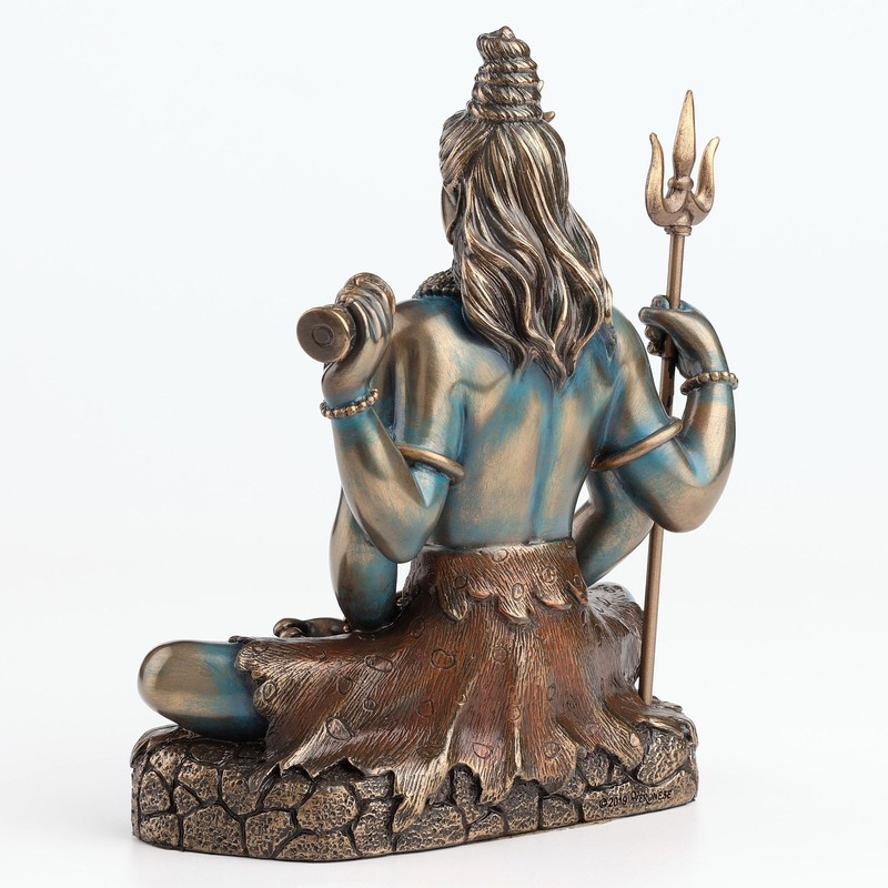 Hindu God Shiva Lord of Divine Energy Holding Trident and
