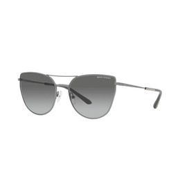 ARMANI EXCHANGE AX2045S Sunglasses, SHINY GUNMETAL FRAME / GRADIENT GREY LENS