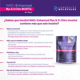 Inositol Nad Enhanced 401 Blend Inositol Con Nad - 200 Dias                                                                                           