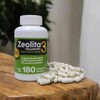 Zeolita Clinoptilolita Orgánica Micronizada Premium 180 Cápsulas Veganas