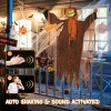 Fantasmas Colgante Luz Sonido Halloween Decoracion Exterior