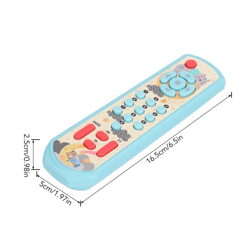 TV Remote Control Toy Baby Simulated Remote Control Toy with