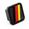 German Flag Trailer Hitch Cover Tube Plug Insert Fits 2"