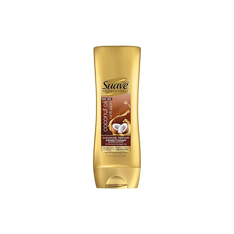 Suave Professionals Damage Repair Conditioner, Coconut Oil Infusion, 12.6 oz