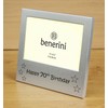 Happy 70th Birthday ' - Photo Picture Frame Gift -