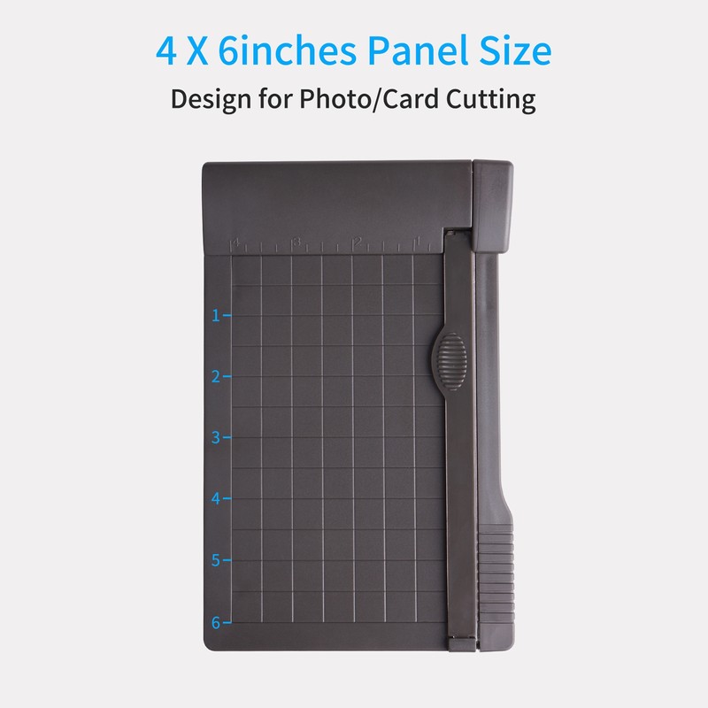 Mini A5 Paper Trimmer 4x6in Panel Size Portable Desktop Manual