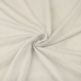 Ivory Poly Rayon Spandex Jersey Knit Fabric, Fabric by The Yard - 1 Yard