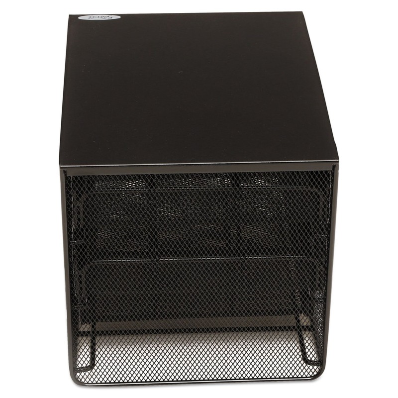 Safco Onyx Hospitality Organizer, 3 Drawers, For Snacks, Coffee Pods,